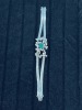 14K Gold Emerald & Diamond Bracelet (Dayton, NJ) - 3