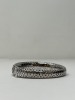 14K Gold Diamond Hinged Bangle Bracelet (Dayton, NJ) - 2