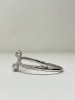 18K Gold Montega Diamond Hinged Bangle Bracelet (Dayton, NJ) - 3