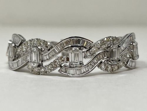 18K Gold Diamond Bracelet (Dayton, NJ)