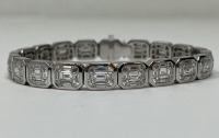 18K Gold Diamond Bracelet (Dayton, NJ)
