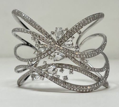18K Gold "Montego" Diamond Cuff Bracelet (Dayton, NJ)