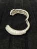 Platinum "David Webb" Diamond Hinged Bangle (Dayton, NJ) - 6