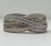 18K Gold "Montego" Diamond Hingled Bangle (Dayton, NJ)