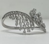 18K Gold Diamond Hindged Cuff Bracelet (Dayton, NJ)