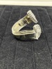 Platinum & Gold Hindged Bracelet (Dayton, NJ) - 2
