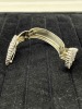 Platinum & Gold Hindged Bracelet (Dayton, NJ) - 4