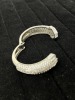 Platinum "David Webb" Diamond Hinged Bangle (Dayton, NJ) - 4