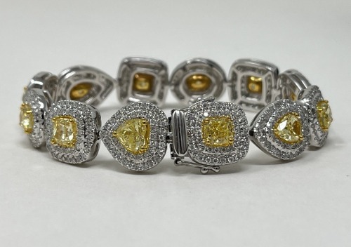 18K Gold Diamond Bracelet (Dayton, NJ)