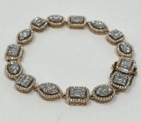 18K Gold Diamond Bracelet (Dayton, NJ)