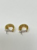 18K Gold "Simon G" Diamond Hoop Earrings (Dayton, NJ) - 3