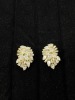 18K Gold Diamond French Back Earrings (Dayton, NJ) - 2