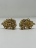 18K Gold Diamond French Back Earrings (Dayton, NJ) - 3