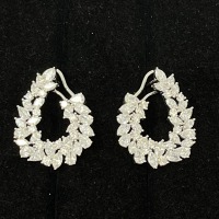 14K Gold "Diamond Direct" Diamond Earrings (Dayton, NJ)