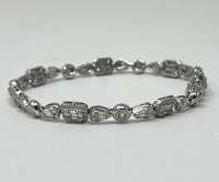14K Gold Diamond Bracelet (Dayton, NJ)