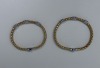 (2) 18K Gold Simon G Diamond His & Hers Bracelets (Dayton, NJ) - 2