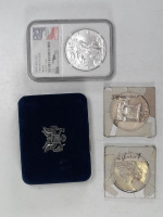 (4) U.S Silver $1 Coins
