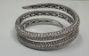18K Gold Diamond Hindged Bracelet (Dayton, NJ) - 5