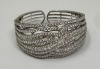 18K Gold Diamond Hindged Bangle Bracelet (Dayton, NJ)