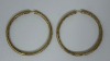 18K Gold Diamond Hoop Earrings (Dayton, NJ) - 2