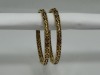18K Gold Diamond Hoop Earrings (Dayton, NJ) - 4