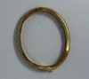 18K Gold Kirt Wayne Diamond Hindged Bangle Bracelet (Dayton, NJ) - 2