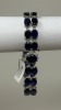 14K Gold Sapphire & Diamond Bracelet (Dayton, NJ) - 3