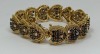 18K Gold Sapphire & Diamond Bracelet (Dayton, NJ) - 3