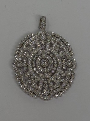 14K Gold Diamond Enhancer Design Pendant (Dayton, NJ)