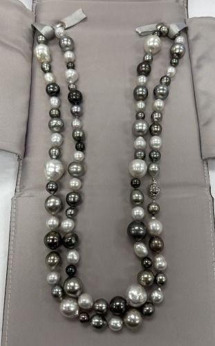 Mastoloni Single Strand Baroque Cultured Pearl Necklace (Dayton, NJ)