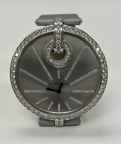 18K Gold Cartier-Captive De Cartier Diamond Quartz Watch (Dayton, NJ)
