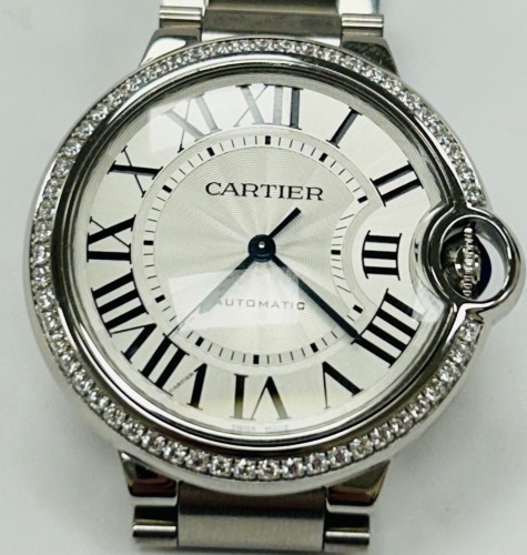 Cartier Stainless Steel Ballon Bleu Automatic Watch (Dayton, NJ)