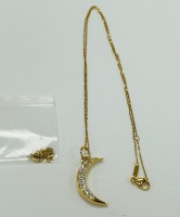 18K Gold Diamond Necklace (Dayton, NJ)