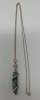18K Gold Chain Necklace & Pendant (Dayton, NJ)