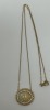 14K Gold Diamond & Opal Necklace (Dayton, NJ)