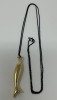 Stainless Steel Chain & 18K Gold Pendant (Dayton, NJ)