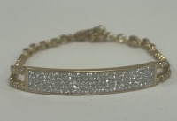 14K Gold Diamond Bracelet (Dayton, NJ)