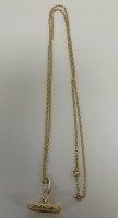 18K Gold Diamond Necklace (Dayton, NJ)