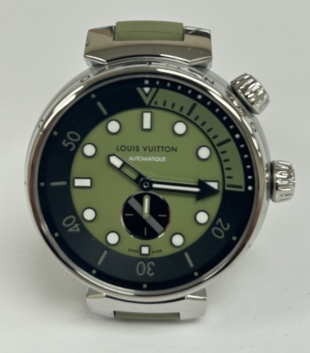 Louis Vuitton Tambour Street Diver Stainless Steel Automatic Watch (Dayton, NJ)