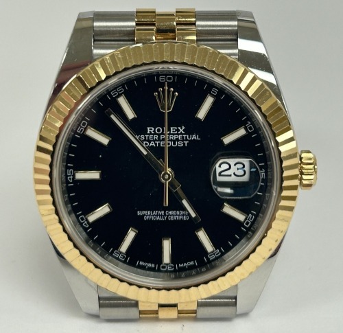 Stainless Steel & 18K Gold Rolex Datejust Watch (Dayton, NJ)