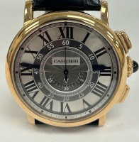 18K Gold Cartier Rotone De Cartier Central Chronograph Automatic Watch (Dayton, NJ)