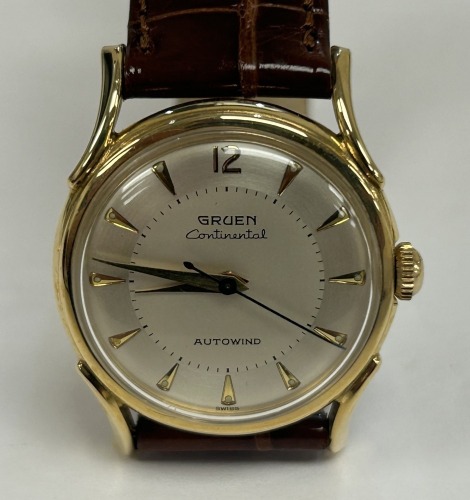 14K Gold Gruen Continental Watch (Dayton, NJ)
