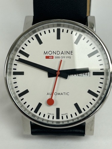 Stainless Steel Mondaine Automatic Watch (Dayton, NJ)