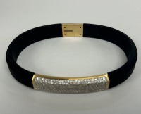 18K Gold & Rubber David Yurman Diamond Bracelet (Dayton, NJ)