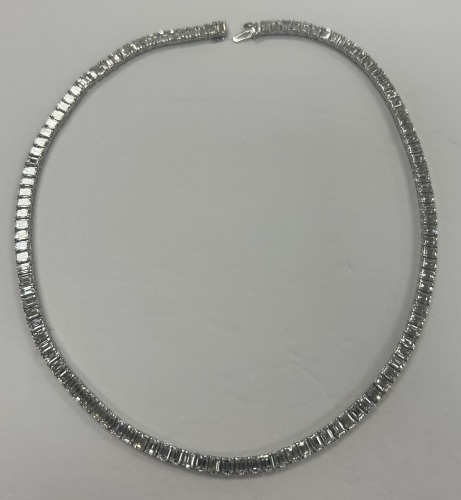 Platinum Diamond Necklace (Dayton, NJ)