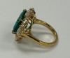 18K Gold Emerald & Diamond Ring (Dayton, NJ) - 2