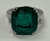 Platinum Emerald & Diamond Ring (Dayton, NJ)