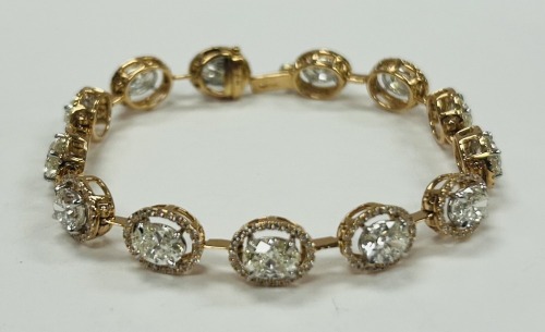 Gold Diamond Bracelet (Dayton, NJ)