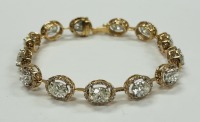 Gold Diamond Bracelet (Dayton, NJ)