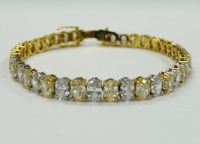 18K Gold DIamond Bracelet (Dayton, NJ)